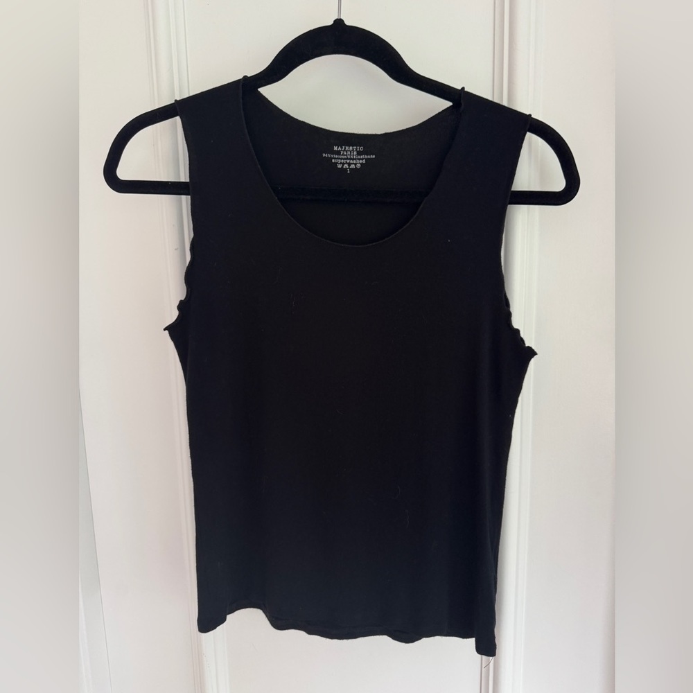 MAJESTIC FILATURES MARROW EDGE TANK VISCOSE - Size 1 Small - Picture 3 of 6